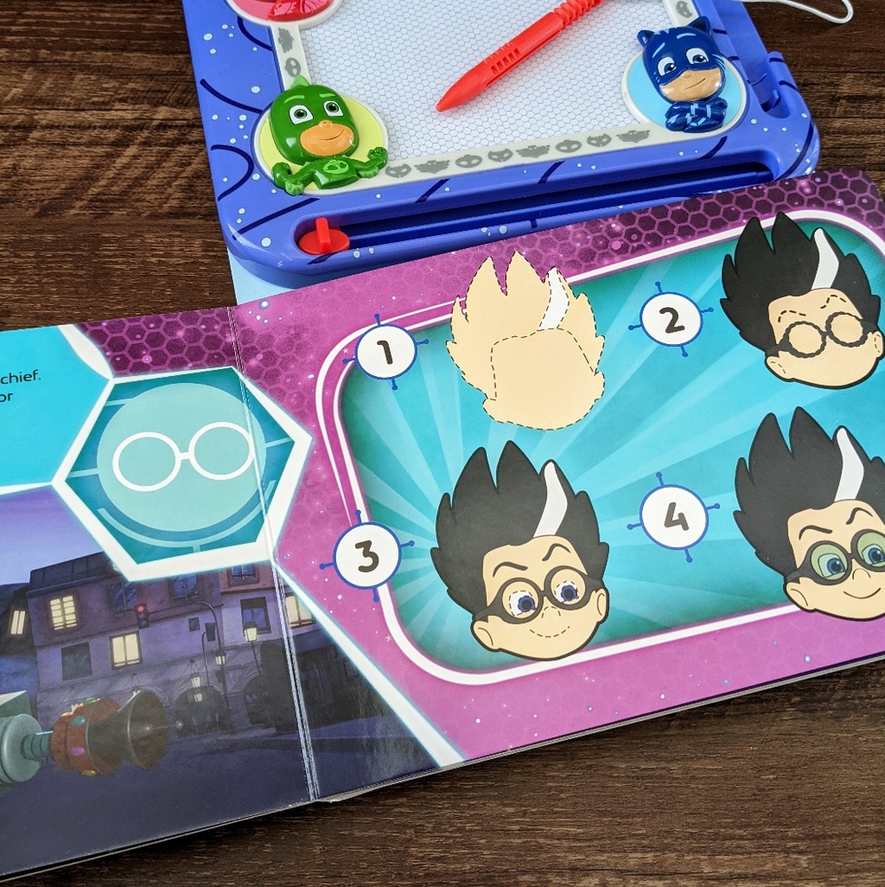PJ Masks Learning Series Magnetic Drawing Pad - Picture 5 of 6